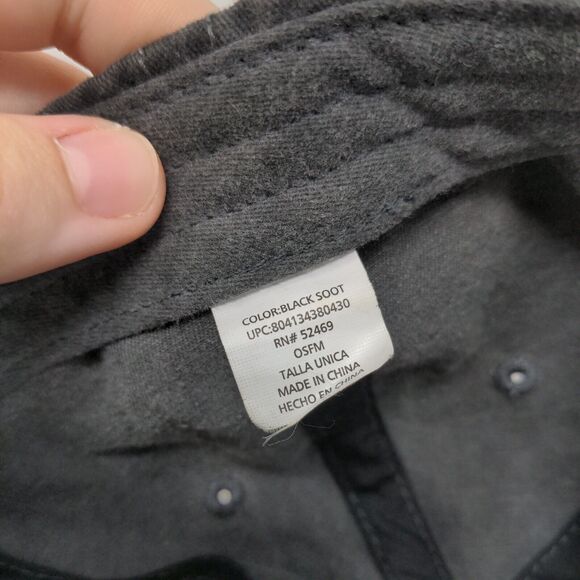 Unbranded Slideback Hat Gray OSFM Solid Adjustable 6 Panel Blank - Picture 8 of 8